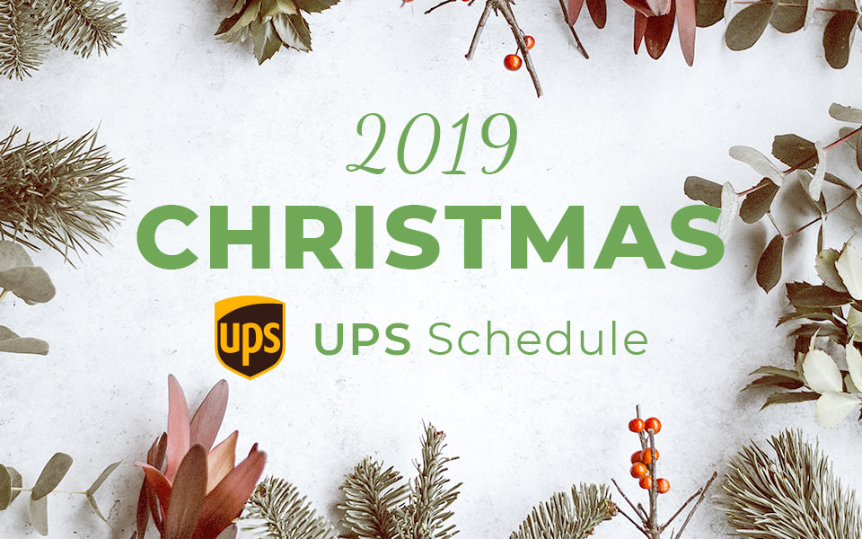 Is UPS open on Christmas Eve 2019