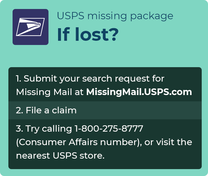 usps lost package