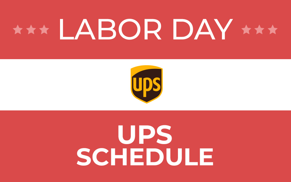 Does UPS deliver on Labor Day 2019