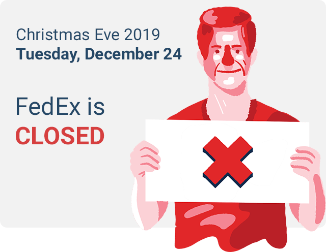 fedex deliver on christmas eve 2019