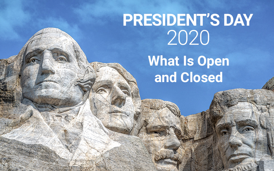 Does Mail run on Presidents Day 2020
